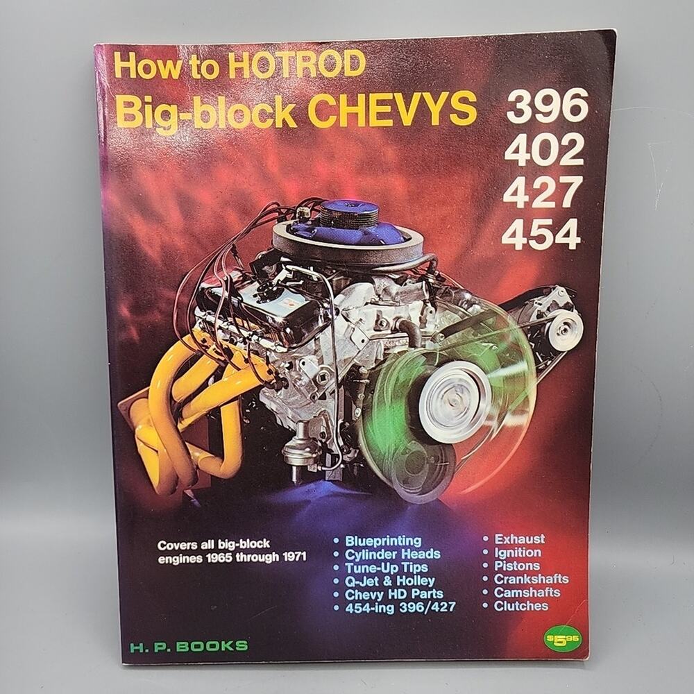 How To HOTROD Big-Block Chevys 396, 402, 427 ,454 - All Big Blocks 1965 - 1971